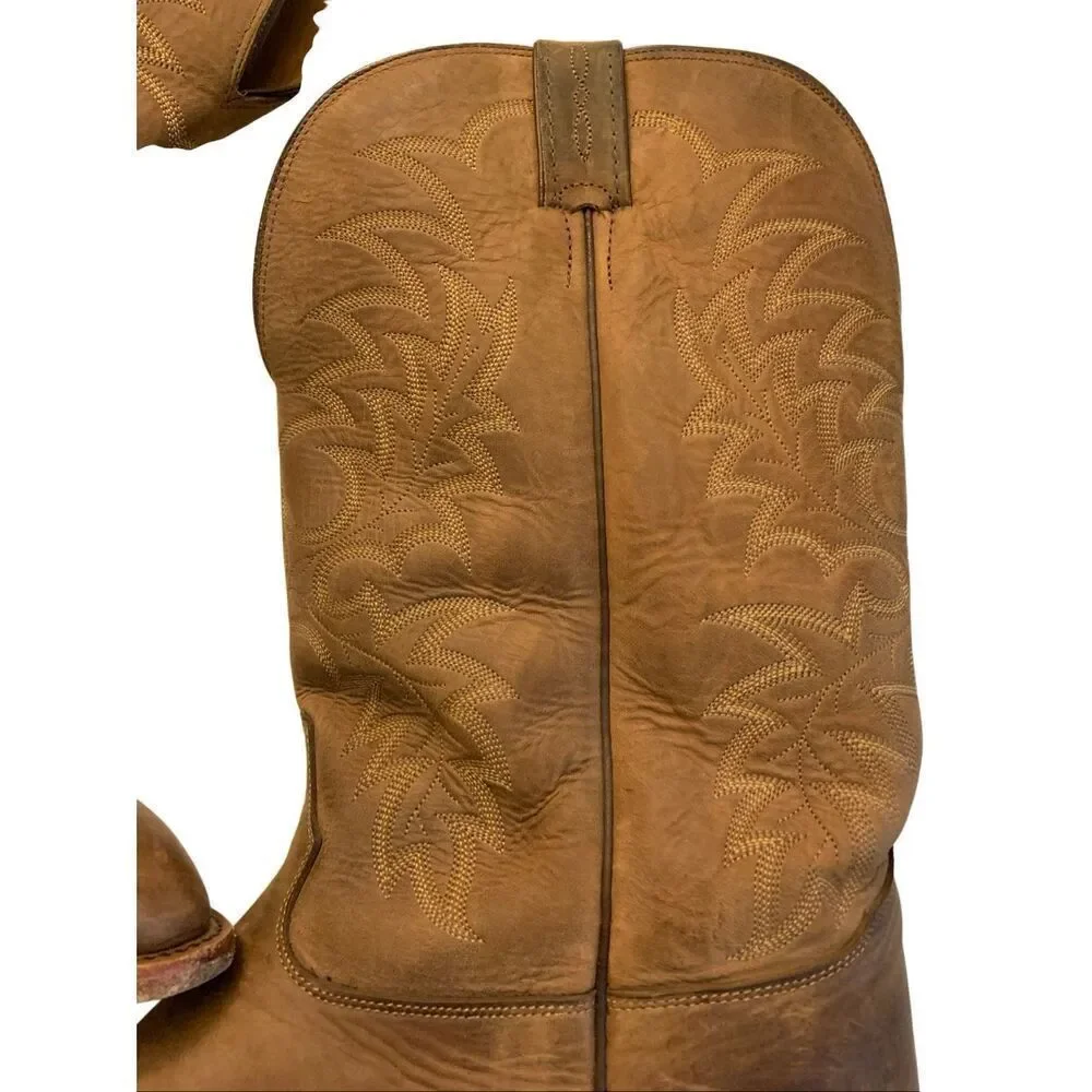 Tony Lama Cowboy boots western leather men's size 14 EEE